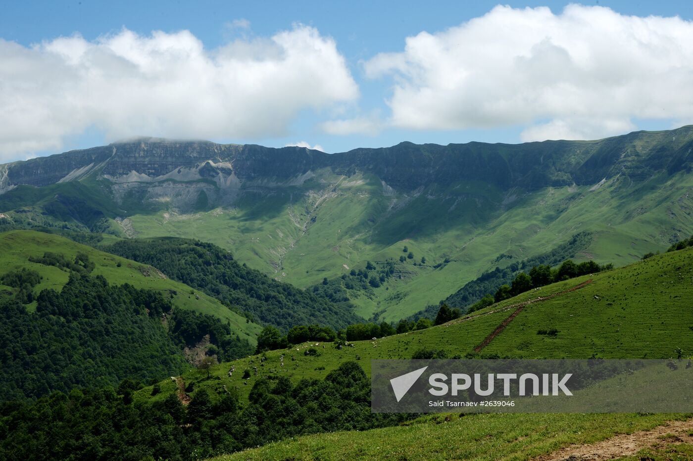 Mountain regions in Chechen Republic