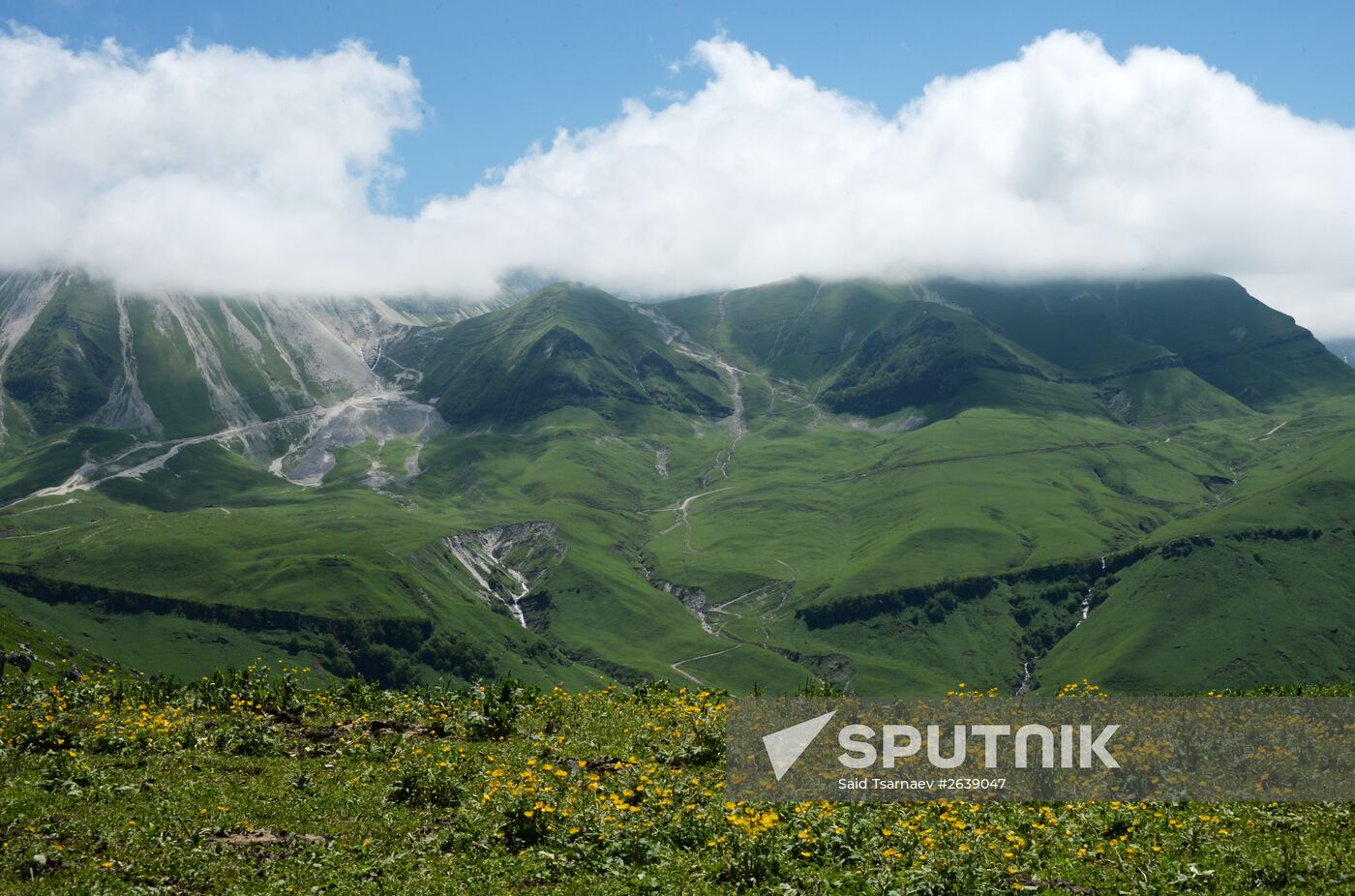 Mountain regions in Chechen Republic