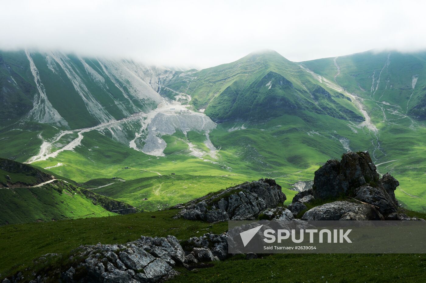 Mountain regions in Chechen Republic