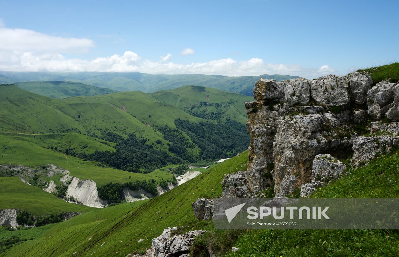 Mountain regions in Chechen Republic