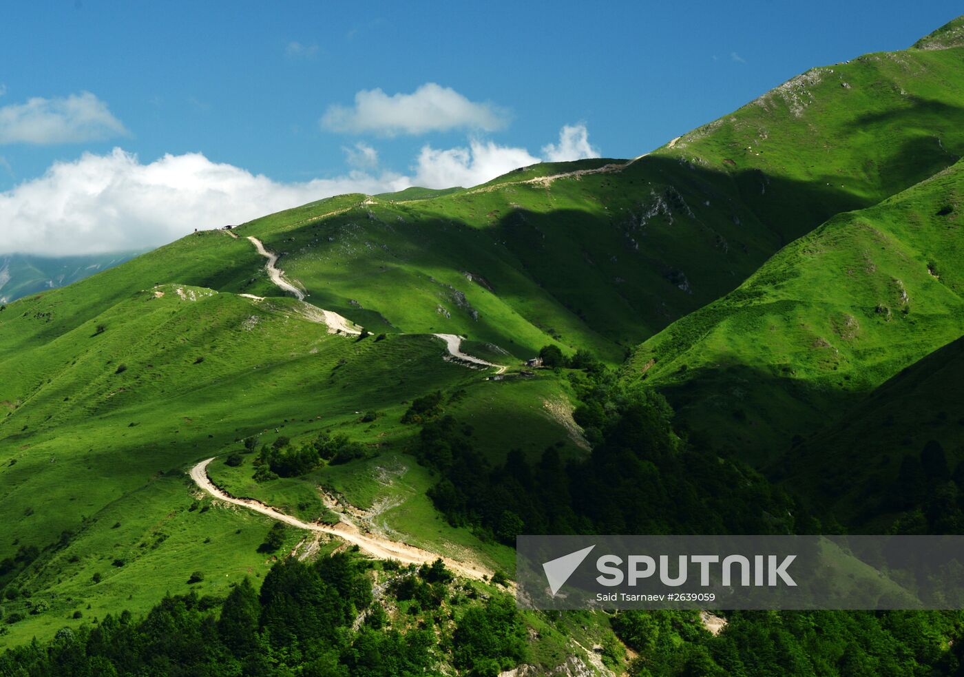 Mountain regions in Chechen Republic