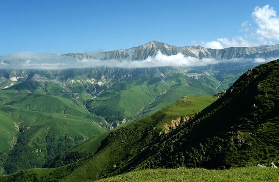 Mountain regions in Chechen Republic