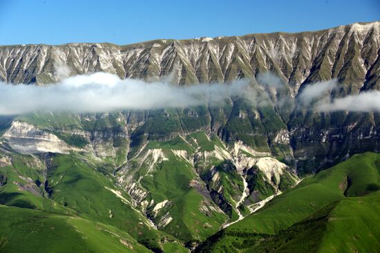 Mountain regions in Chechen Republic