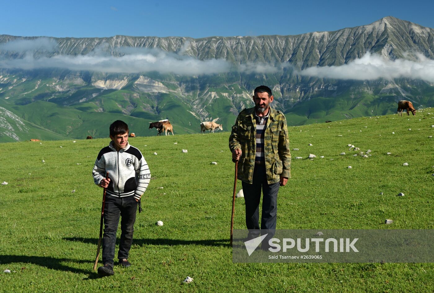 Mountain regions in Chechen Republic