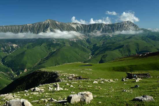 Mountain regions in Chechen Republic