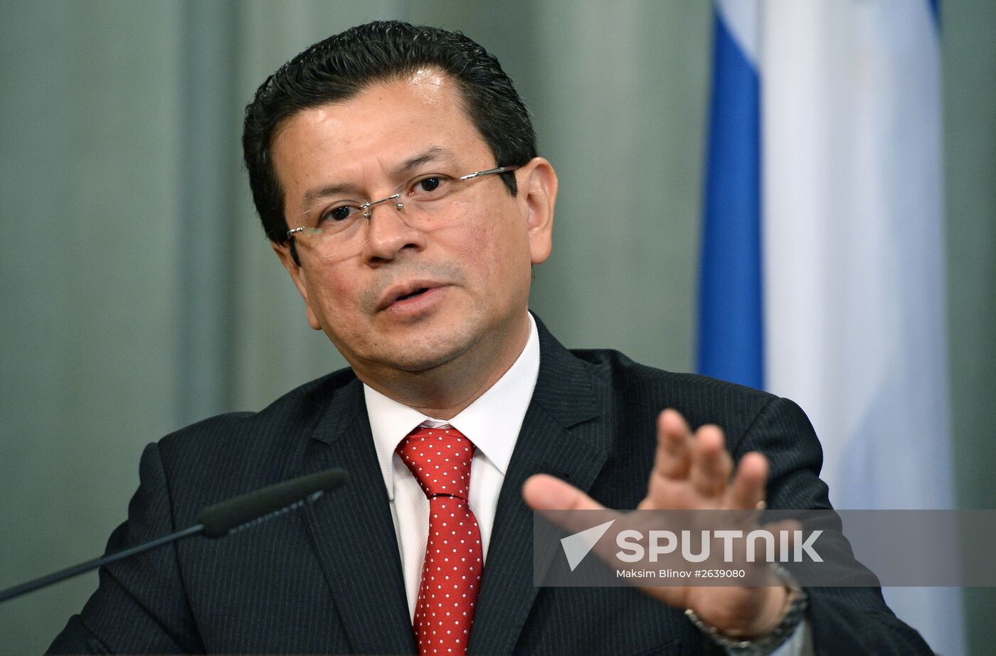 Foreign Ministers of Russia and Salvador S.Lavrov and H.R.Martinez Bonilla meet in Moscow