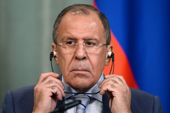 Foreign Ministers of Russia and Salvador S.Lavrov and H.R.Martinez Bonilla meet in Moscow