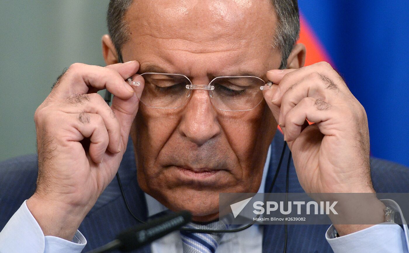 Foreign Ministers of Russia and Salvador S.Lavrov and H.R.Martinez Bonilla meet in Moscow