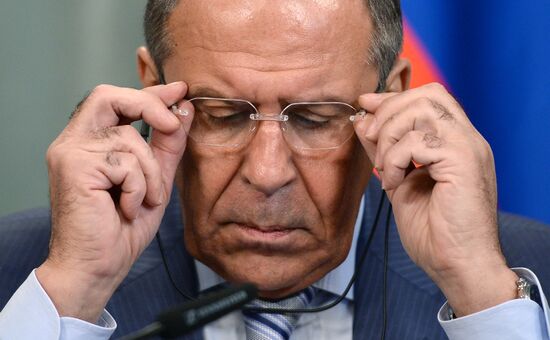 Foreign Ministers of Russia and Salvador S.Lavrov and H.R.Martinez Bonilla meet in Moscow