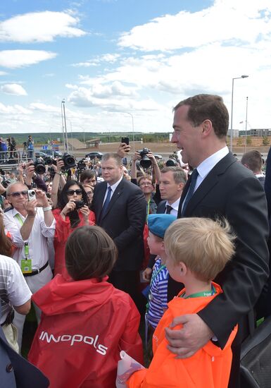 Prime Minister Dmitry Medvedev visits Volga Federal District