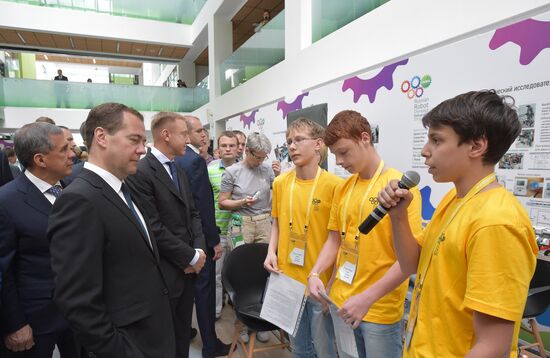 Prime Minister Dmitry Medvedev visits Volga Federal District