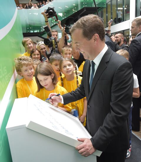 Prime Minister Dmitry Medvedev visits Volga Federal District