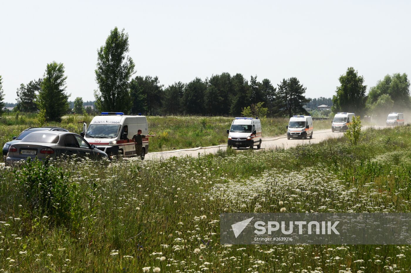 Fire at oil tank farm in Kiev Region