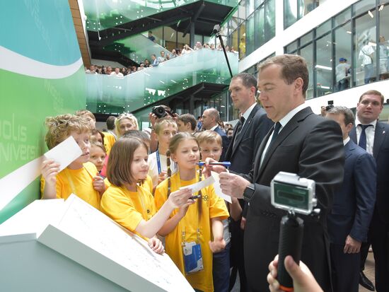 Prime Minister Dmitry Medvedev visits Volga Federal District