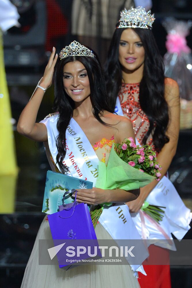 Miss Moscow 2015 beauty pageant final