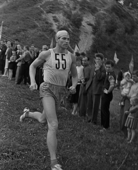 Athlete Igor Novikov