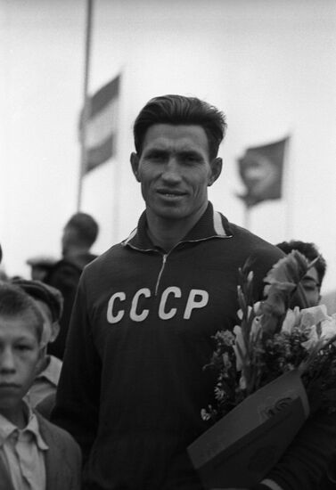 Athlete Igor Novikov