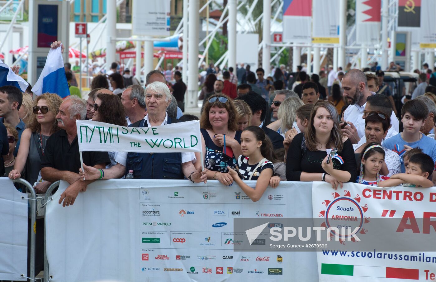 President Vladimir Putin's visit to Italy