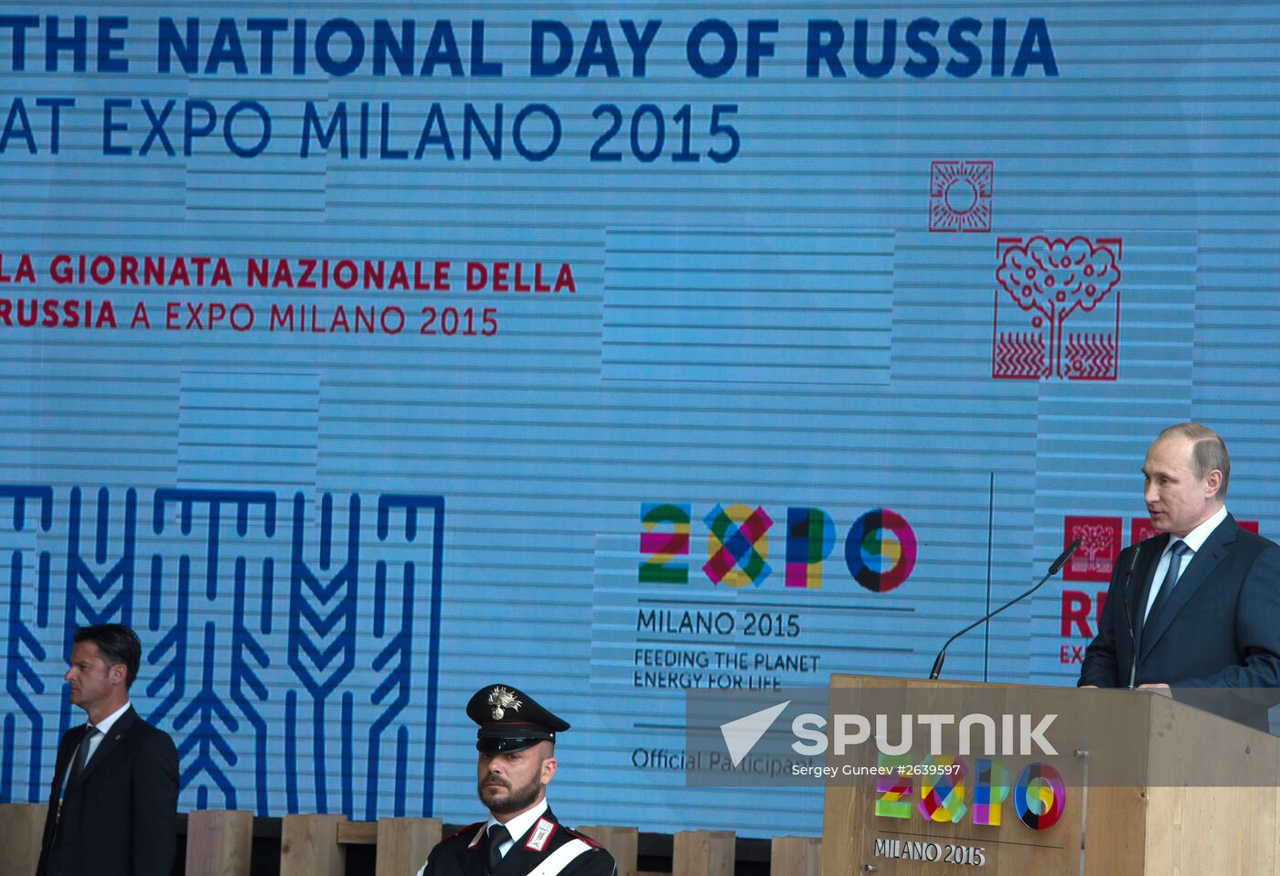 President Vladimir Putin's visit to Italy
