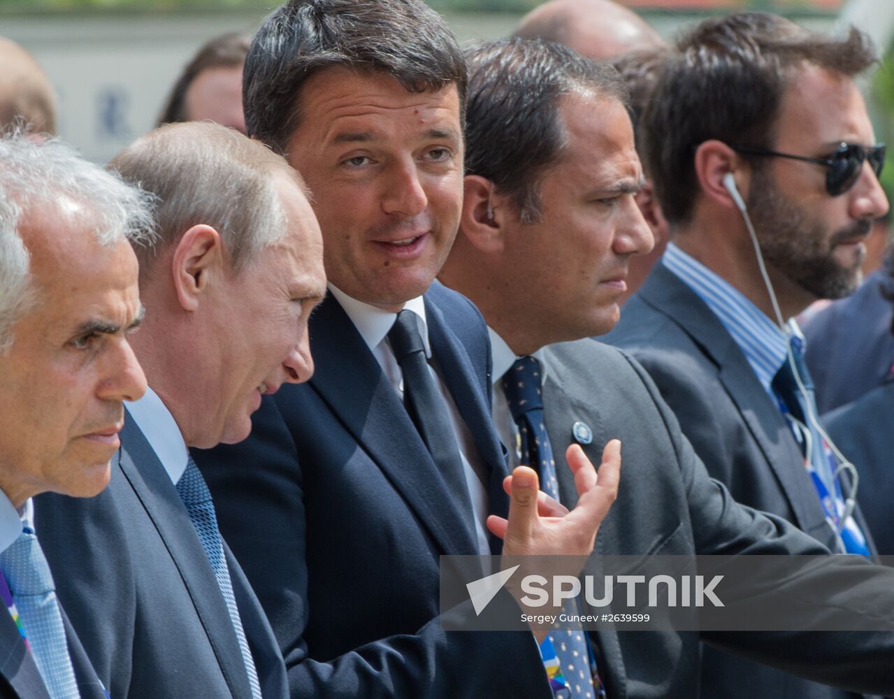 President Vladimir Putin's visit to Italy