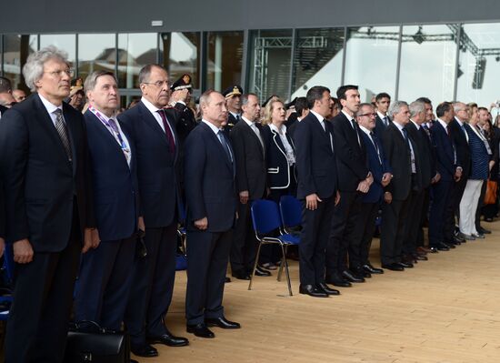 President Vladimir Putin's visit to Italy