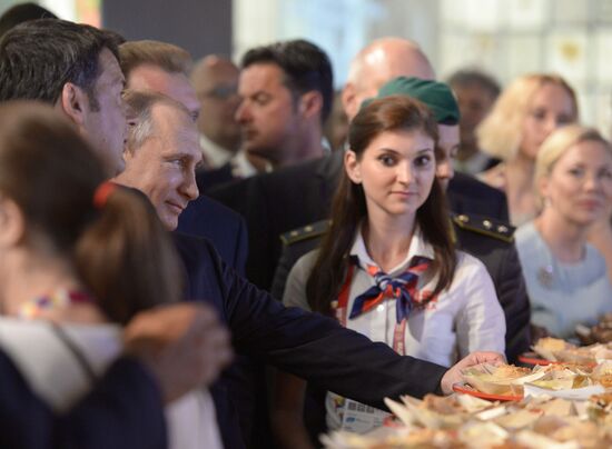 President Vladimir Putin's visit to Italy