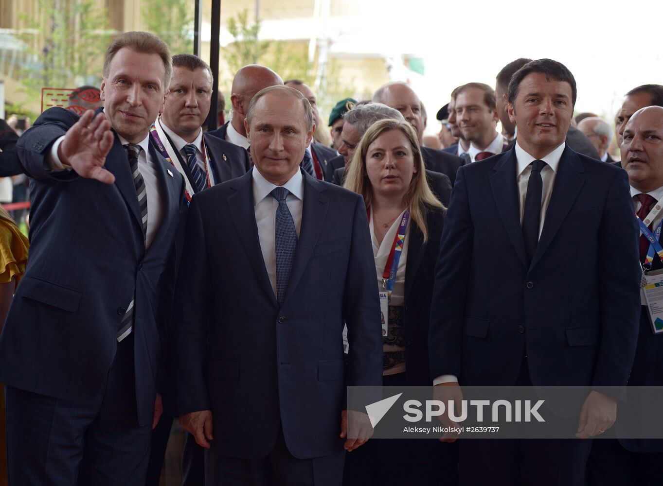 President Vladimir Putin's visit to Italy
