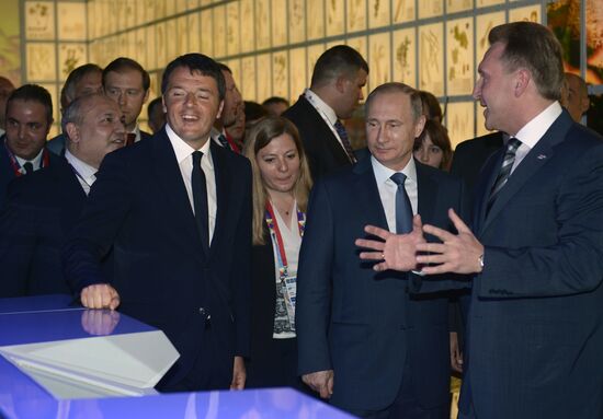 President Vladimir Putin's visit to Italy