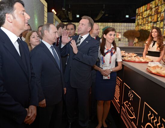 President Vladimir Putin's visit to Italy