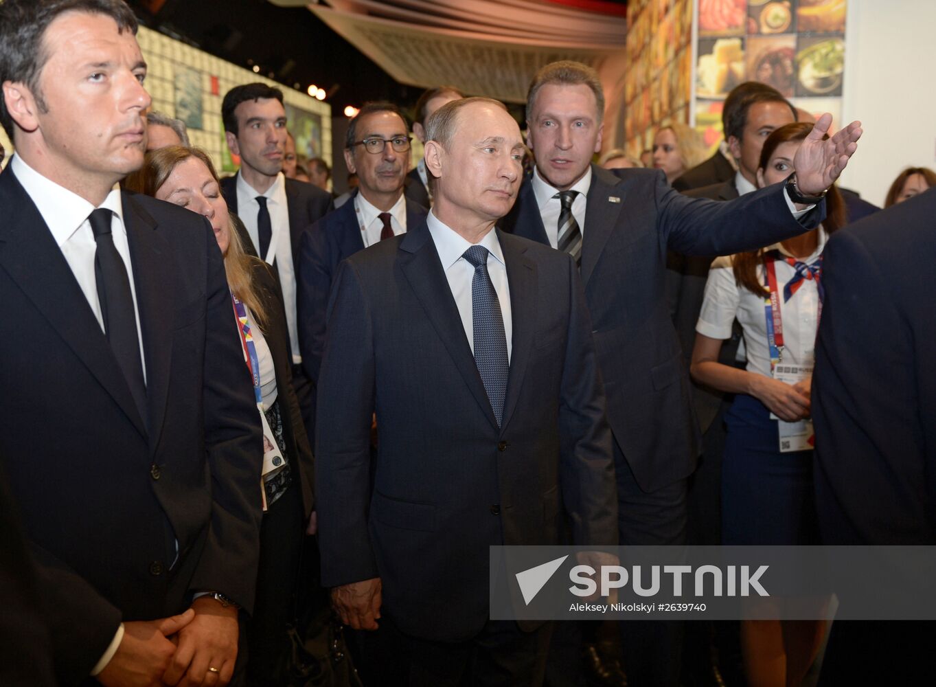 President Vladimir Putin's visit to Italy