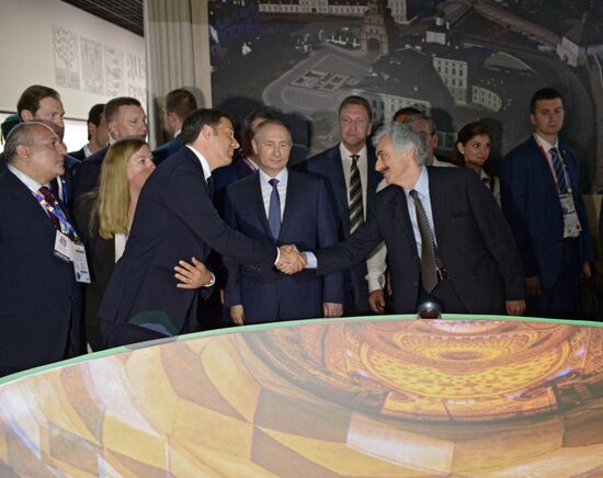 President Vladimir Putin's visit to Italy