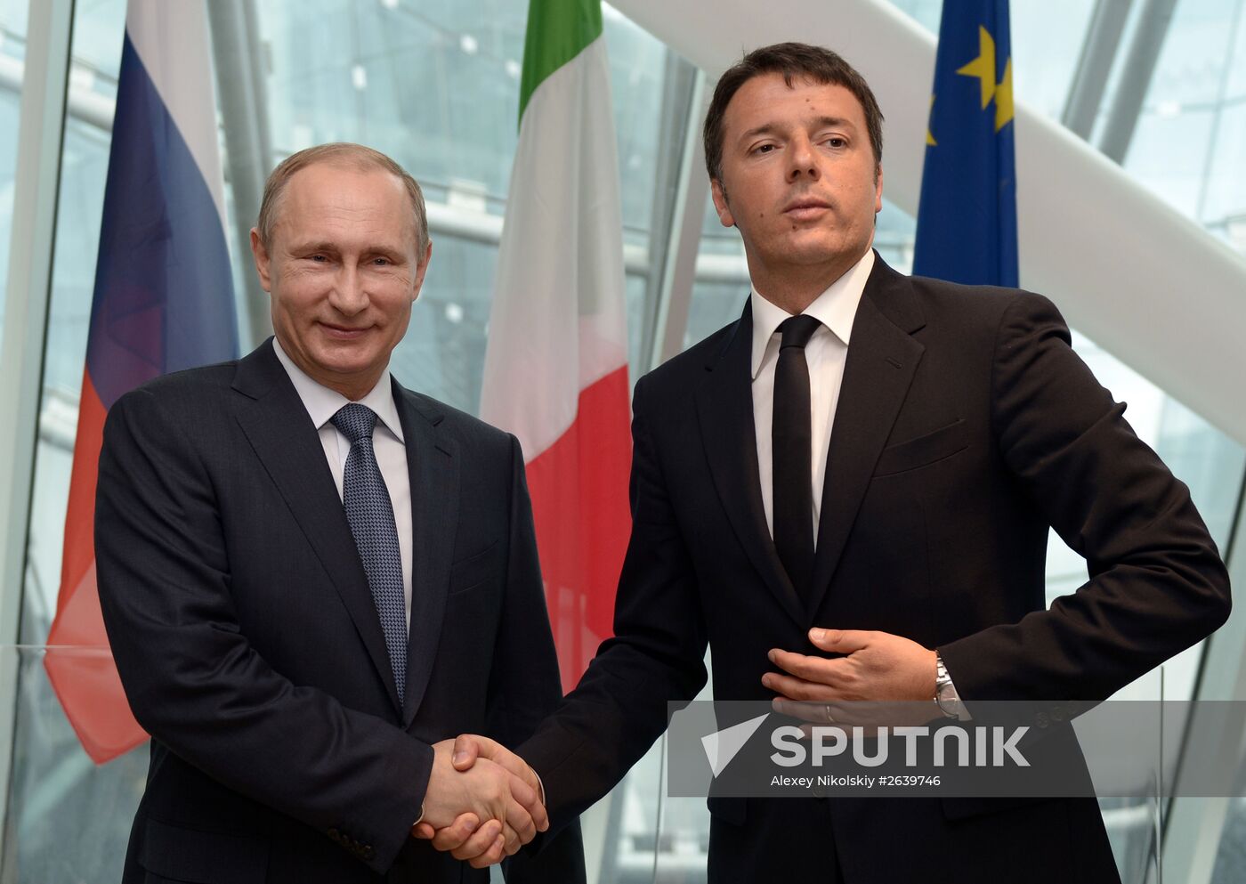 President Vladimir Putin's visit to Italy