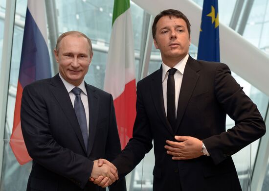 President Vladimir Putin's visit to Italy