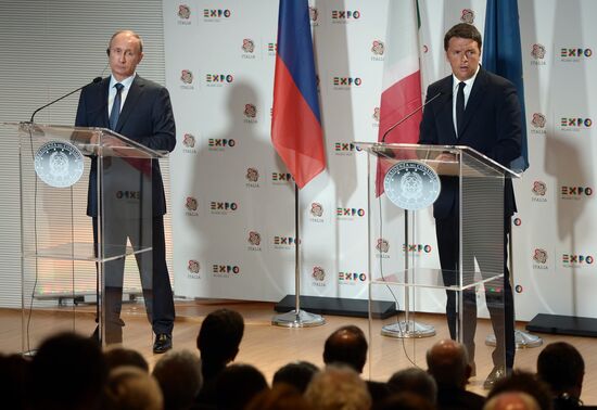 President Vladimir Putin's visit to Italy