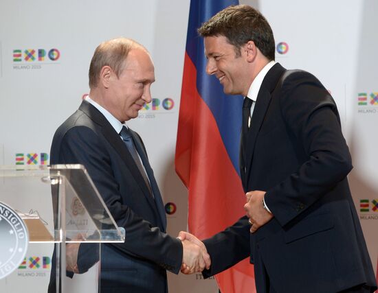 President Vladimir Putin's visit to Italy