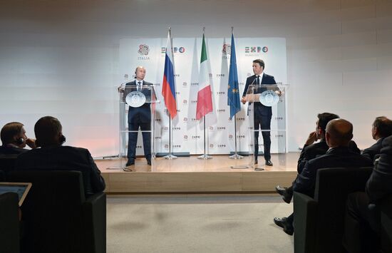 President Vladimir Putin's visit to Italy