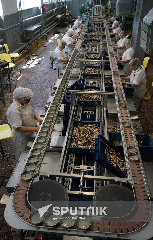 "Za Rodinu" fish factory in Kalinigrad Region