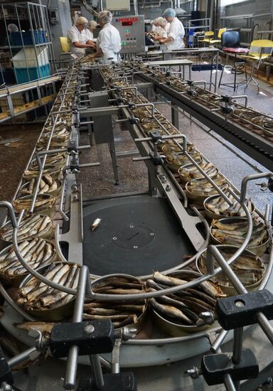 "Za Rodinu" fish factory in Kalinigrad Region