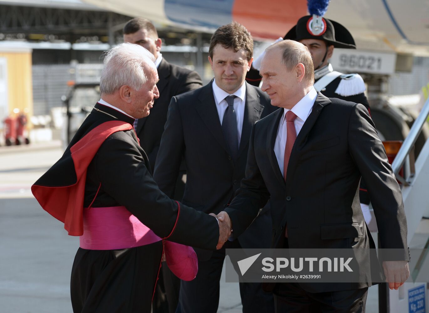 President Vladimir Putin's visit to Italy