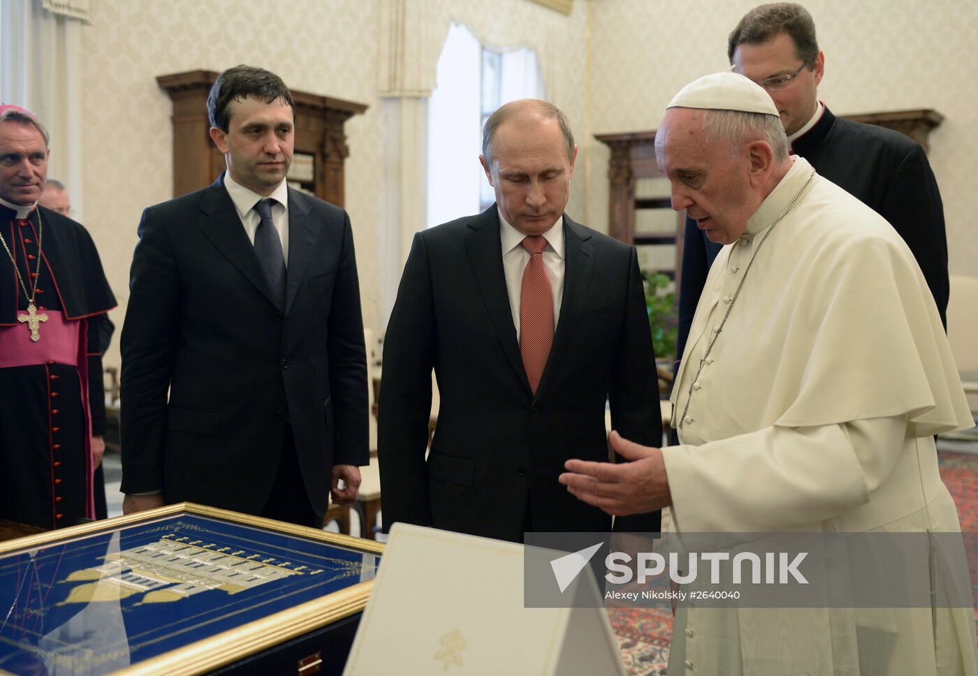 Russian President Vladimir Putin visits Italy