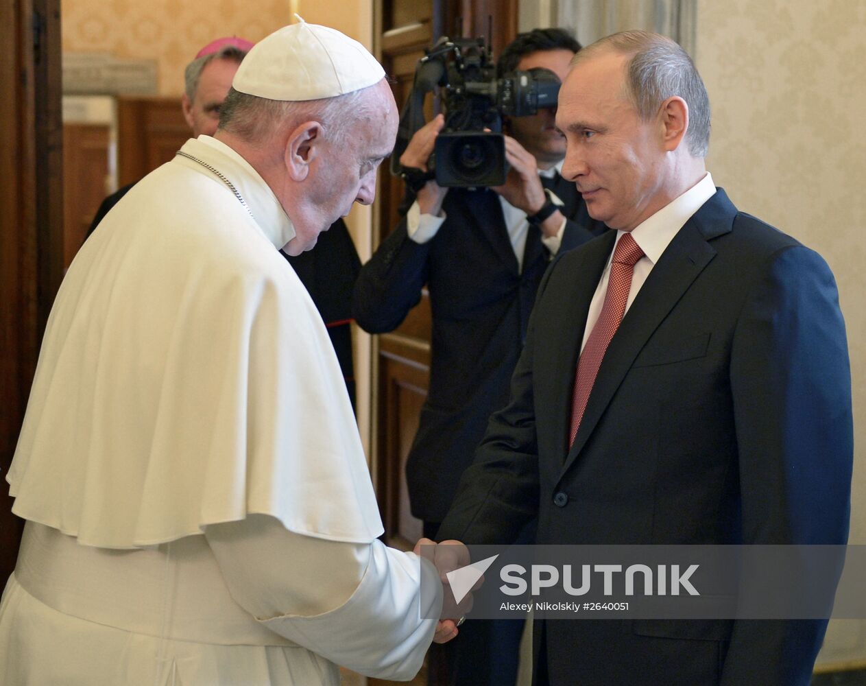 Russian President Vladimir Putin visits Italy