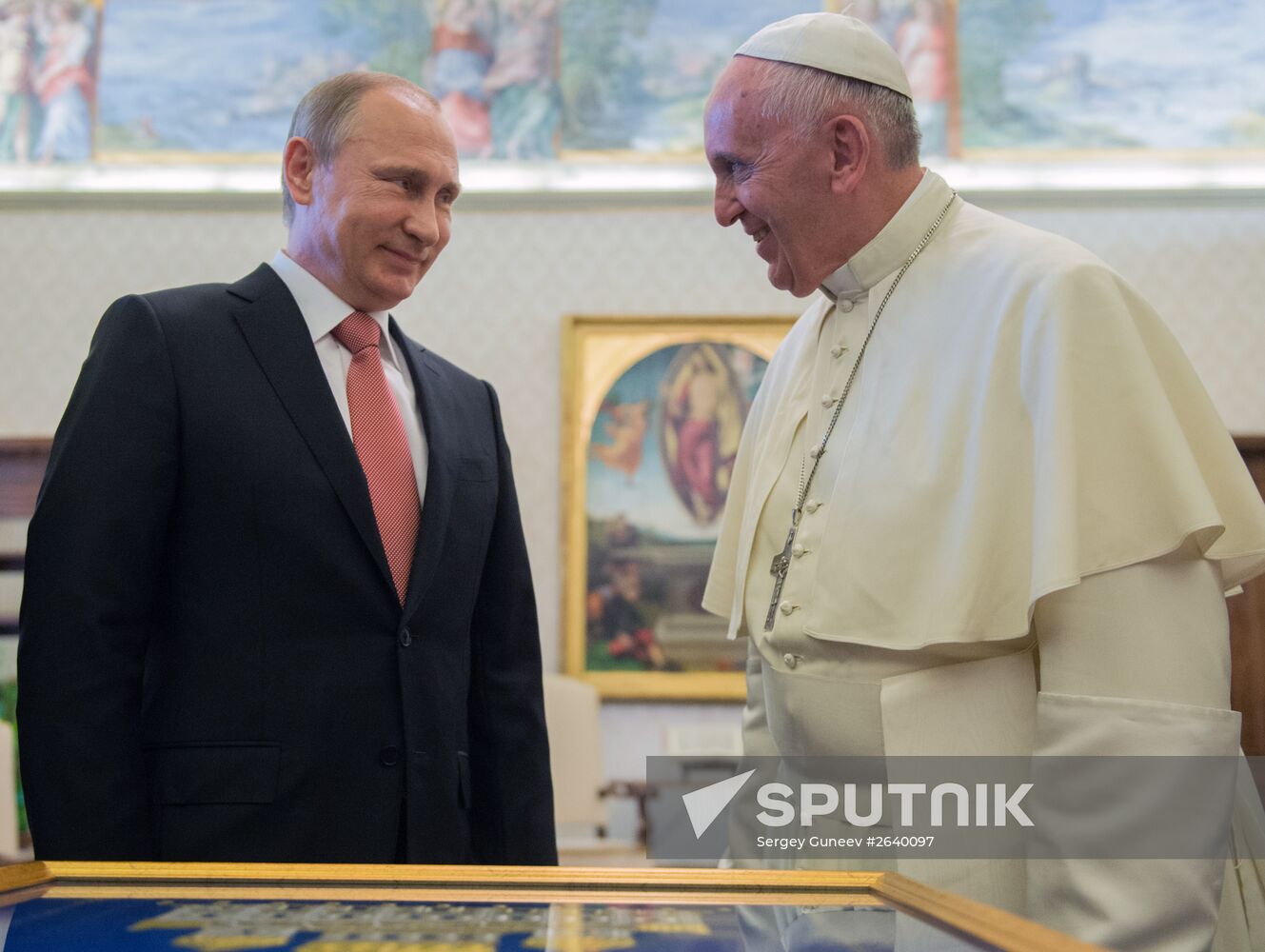 Russian President Vladimir Putin visits Italy