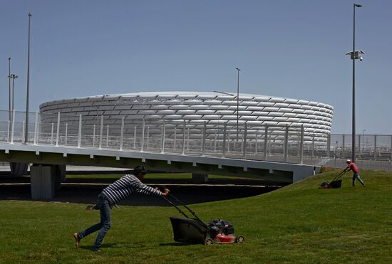 Arrangements for holding First European Games