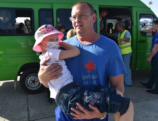 Donbas children sent to Moscow for medical treatment