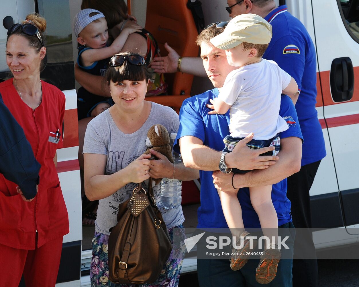 Donbas children sent to Moscow for medical treatment