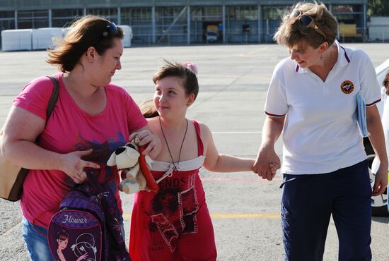 Donbas children sent to Moscow for medical treatment