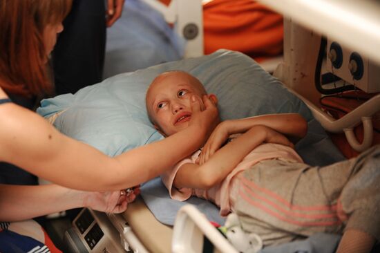 Donbas children sent to Moscow for medical treatment