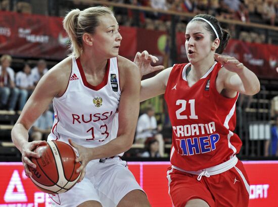 FIBA EuroBasket 2015. Women. Russia vs. Croatia