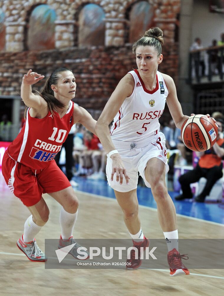 FIBA EuroBasket 2015. Women. Russia vs. Croatia
