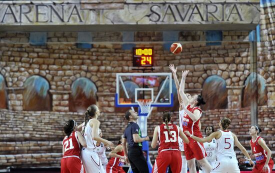 FIBA EuroBasket 2015. Women. Russia vs. Croatia